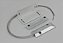Sensor Magnético C/ Fio Xas Porta De Aço C/ Suporte Intelbras 4541043 - Imagem 1