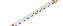 Fita Led Evo 12W/M 24V Ip20 Rgb+W Sth6830/Rgbw Stella - Imagem 1