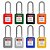 Cadeado Plast. Haste Inox / Cinza / 02 Ch / 38Mm Cm Cacz240Cm Tagout - Imagem 1