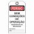 Etiqueta De Perigo / Descr.: S/ Condições De Op Dpto Manuten Etbr08 Tagout - Imagem 1
