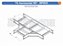 Te Para Leito Horizontal Aço Carbono 90G Raio Segmentado 320 700Mm Gf Aba Externa Alt 100Mm - Imagem 1