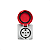 Tomada Embutir Newkon 3P+T 63A Vermelho Steck N4546 - Imagem 1