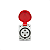 Tomada Embutir Newkon 3P+T 32A Vermelho Steck N4246 - Imagem 1