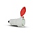 Acoplamento Newkon 2P+T 32A 380/440V 9H Vm Ip44 Steck N3259 - Imagem 1