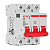 Disjuntor Serie Sd63 25A 3P Curva C 3Ka SDD63C25 Steck - Imagem 1