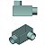 Caixa Fixa Conduletzel Alu Cinza Ll 4" Tampa Cega Ved Cr Npt LL-55 NPT C/ TP+V ALU CZ Wetzel - Imagem 1