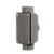 Caixa Deriv Fixa Conduletzel Cz Tipo Tb 2" C/ Tp C/ Ved Neo + Ved Ext Tpe Nas Conex. S/R TBSR-35 C/ TP+V NEO ALU CZ Wetzel - Imagem 1