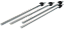Eixo 8x8mm Compr 300mm Acessórios Para Chaves Principais E De Desligamento De Emergência 3LD23/24 E Para Chaves Principais E De Desligamento De Emergência 3LD5 Ul Chaves Principais E De Desligamento De Emergência 3LD - Segurança 3LD9245-0C Siemens - Imagem 1