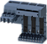 Sistema Barramento, 3 Slots, 3RA6813-8AB SIEMENS - Imagem 1