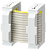 Cabo Condutor De Ligação De 14 Polos 8 Mm Simples Eficiente E Sempre Atual - O Sistema De Componentes Modulares Sirius 3RA6931-0A Siemens - Imagem 1