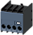 Bloco Cont.Aux.Frontal 2Na S00S3 Paraf 3RH2911-1MA20 SIEMENS - Imagem 1
