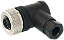 Conect M12 Femea Angul 3 Pol Conex Paraf 3RK1902-4CA00-4AA0 SIEMENS - Imagem 1