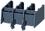 Tampa De Terminal Para Terminais Com Moldura Para Disjuntor 3RV2742 Tamanho S3 Simples Eficiente E Sempre Atual - O Sistema De Componentes Modulares Sirius 3RV2948-1LA00 Siemens - Imagem 1