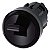 Frontal Botao Plas Ret Basc 2Pos 22Mm Pt 3SU1000-3EA10-0AA0 SIEMENS - Imagem 1