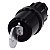 Front Comut Pla Chv Ces 3Pos Rmvi Rete 3SU1000-5BN21-0AA0 SIEMENS - Imagem 1