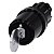 Front Comut Pla Chv Bks 3Pos Ret 3SU1000-5PL11-0AA0 SIEMENS - Imagem 1