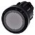 Frontal Botao Plas Ilu 22Mm Transp 3SU1001-0AD70-0AA0 SIEMENS - Imagem 1
