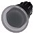 Frontal Botao Cog 40Mm Plas Ilu Ret Tr 3SU1001-1BA70-0AA0 SIEMENS - Imagem 1