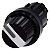 Frontal Comut Rotativa Plas 2Pos Br 3SU1002-2AF60-0AA0 SIEMENS - Imagem 1