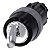 Front Comut Anel Chv Ron 3Pos Rmv0 Ret 3SU1030-4BL01-0AA0 SIEMENS - Imagem 1