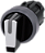 Front Comut Anel Ret 3Pos Br 3SU1032-2BL60-0AA0 Siemens - Imagem 1