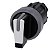 Front Comut Anel 3Pos Rete/Momd Br 3SU1032-2BN60-0AA0 SIEMENS - Imagem 1