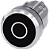 Frontal Botao Met Mom Insc "O"22Mm Pt 3SU1050-0AB10-0AD0 SIEMENS - Imagem 1