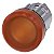 Indicador Luminoso 22 Mm Redondo Metal De Alto Brilho Âmbar Lente Plano Luz De Aviso Sirius Act Para A Sinalização De Estados De Comutação Ou Avarias Em Instalações Com Uma Luminosidade Brilhante Graças À Tecnologia Led 3SU1051-6AA00-0AA0 Siemens - Imagem 1
