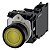 Botão Iluminado 22 Mm Redonda Plástico Amarelo Botão De Pressão Plano Tecla Com Retorno Com Suporte 1NA+1NF Módulo Led Com Led Integrado CA/24V Cc Conexão De Mola Botão De Pressão Iluminado Sirius Act Para A Comutação E O 3SU1102-0AB30-3FA0 Siemens - Imagem 1