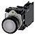 Botão Iluminado 22 Mm Redonda Plástico Branco Botão De Pressão Plano Tecla Com Retorno Com Suporte 1NA+1NF Módulo Led Com Led Integrado CA/24V Cc Conexão De Mola Botão De Pressão Iluminado Sirius Act Para A Comutação E O 3SU1102-0AB60-3FA0 Siemens - Imagem 1