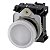 Indicador Luminoso 22 Mm Redonda Plástico Branco Lente Plano Com Suporte Módulo Led Com Led Integrado 230 V Ca Conexão Parafusada Luz De Aviso Sirius Act Para A Sinalização De Estados De Comutação Ou Avarias Em Instalações 3SU1106-6AA60-1AA0 Siemens - Imagem 1