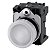 Indicador Luminoso 22 Mm Redondo Metal De Alto Brilho Branco Lente Plano Com Suporte Módulo Led Com Led Integrado 230 V Ca Conexão Parafusada Luz De Aviso Sirius Act Para A Sinalização De Estados De Comutação Ou Avarias Em 3SU1156-6AA60-1AA0 Siemens - Imagem 1