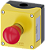 Botoeira 22Mm Metal Tampa Amarelo 1Botão 3SU1851-0NB00-2AA2 SIEMENS - Imagem 1