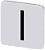 Placa De Designação Para Colar Em Carcaça Tamanho Da Etiqueta 22x22 Mm Placa Prateada Inscrição Em Preto Com Símbolo Gráfico I Placa De Designação Para A Inscrição Dos Aparelhos De Comando E Comunicação Sirius Act Sob O 3SU1900-0AF81-0QB0 Siemens - Imagem 1