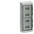 Simbox Universal Wp Distribuidor Mural Ap IP65 De 4 Fileiras 72TE Sem Régua De Terminais Simbox Wp Alpha 8GB1 Para Aplicações Como Subdistribuidor Ou Distribuidor De Andar Na Instalação Predial Elétrica De Construções Residenciais E 8GB1374-3 Siemens - Imagem 1