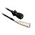 Cabo Potencia 1,3Mm2 Para Motor Bch2 Com Freio E Conector Militar - 5M VW3M5D2FR50 SCHNEIDER - Imagem 1