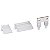 Kit Uniao 2 Blocos Para Bornes Quadro De Distribuicao Pragma (Embalagem Com 10) PRA90049 SCHNEIDER - Imagem 1