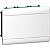 Quadro De Distribuicao Easy9 1 Fila 12Modulos Embutir Porta Opaca (Fabricado Zf) EZ9E3312 SCHNEIDER - Imagem 1
