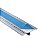 Canaleta Para Piso Dexson 60 X 13 Mm Cinza Com Adesivo 2M DXN10023 SCHNEIDER - Imagem 1