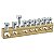 Borneira Com 8 Bornes Para Quadro De Distribuicao Mini Pragma MIP99038 SCHNEIDER - Imagem 1