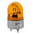 Farol Rotativo Com Lampada Led Laranja 24Vca Cc D84 XVR08B05 SCHNEIDER - Imagem 1