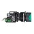 Botao 16Mm Plastico Normal A Impulsao Redondo 1Na 1Nf Verde XB6AA35B SCHNEIDER - Imagem 1