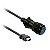 Cabo Encoder Blindado Para Motor Bch2 Montado Com Conector Militar - 3M VW3M8D2AR30 SCHNEIDER - Imagem 1