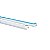 Canaleta Para Superficie Dexson 13 X 7 Mm Branca Com Adesivo 2M DXN10031 SCHNEIDER - Imagem 1