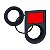 Flush Mounting Kit Ø30 For Push Buttons And Pilot Lights Ø22, Plastic, 2-Line Legend ZB5AZ025 SCHNEIDER - Imagem 1