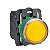 Botão Luminoso Ø22Mm Plástico, Retorno Por Mola, Laranja, Na+Nf, 230Vca XB5AW35M5 SCHNEIDER - Imagem 1