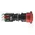 Botao 16Mm Plastico Emergencia Girar Destravar 1Na 2Nf XB6AS8349B SCHNEIDER - Imagem 1