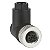 Conector M12 Cotoveloovelo 4 Pinos XZCC12FCM40B SCHNEIDER - Imagem 1