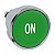 Cabeçote Para Botão Ø22Mm Metálico, Faceado, Retorno Por Mola, Verde, "On" ZB4BA341 SCHNEIDER - Imagem 1