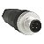 Conector M12 Machoo 4 Preto XZCC12MDM40B SCHNEIDER - Imagem 1